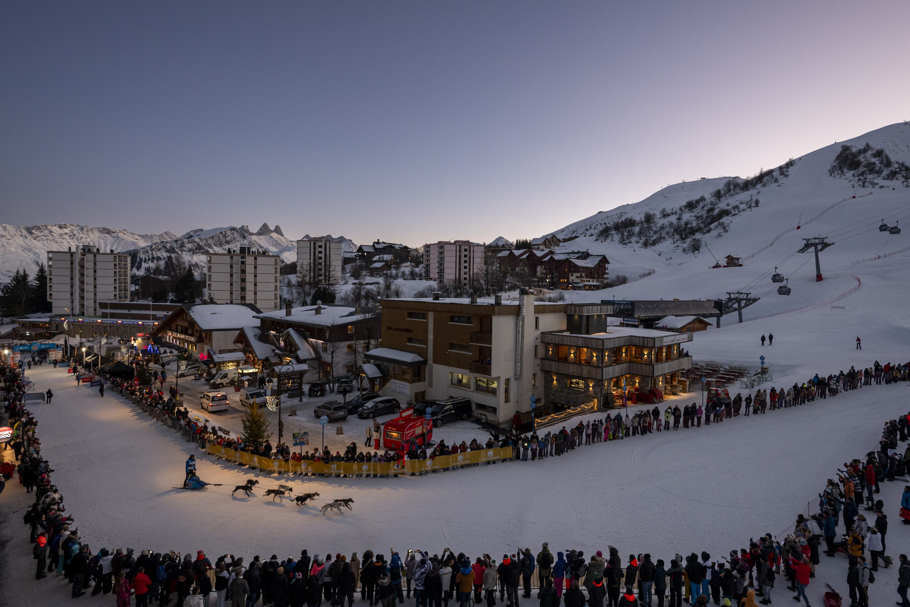 musher avec son attelage